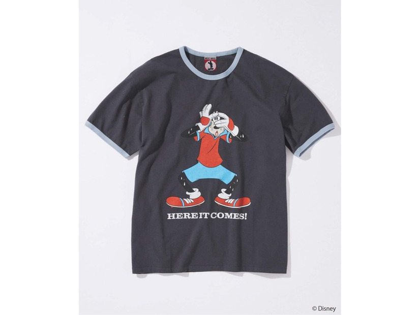 MICKEY MOUSE / ミッキー マウス 別注 サッカー プリント Tシャツ ©Disney