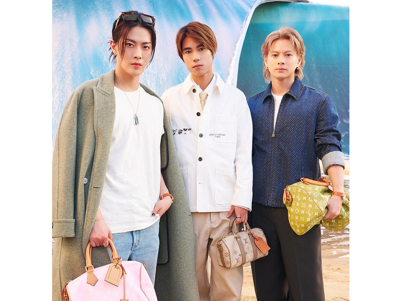 （左から）YUTA、堀米雄斗、平野紫耀（提供写真）