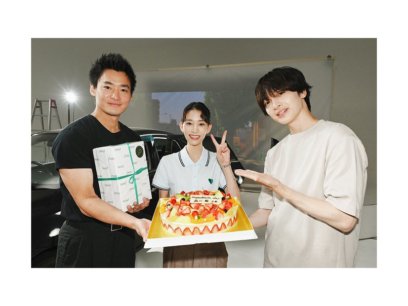 野村周平、森川葵、玉森裕太（C）ABCテレビ