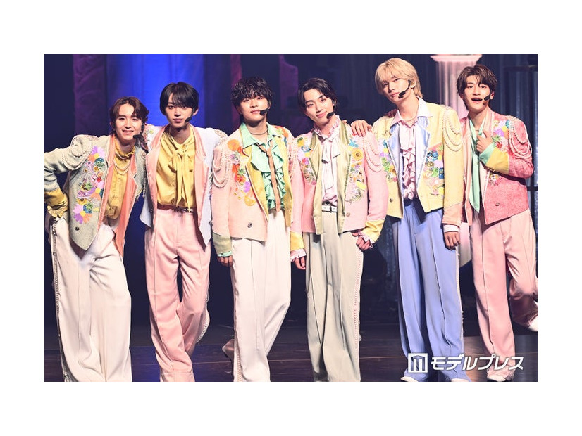 Lienel／高岡ミロ、近藤駿太、武田創世、森田璃空、高桑真之、芳賀柊斗（C）モデルプレス