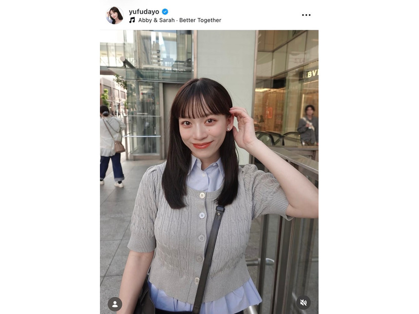 由布菜月Instagramより