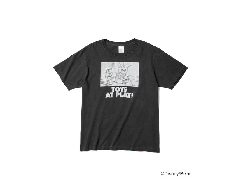 【トイ・ストーリー】ラフスケッチTシャツ：5,720円（税込）※「バズとレックス」ver.