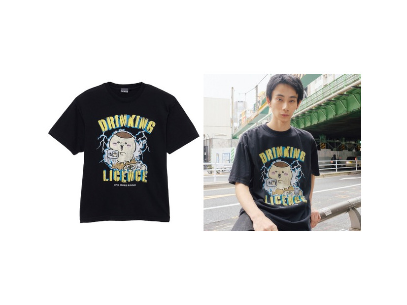 Tシャツ　DRINKING LICENCE©︎nagano