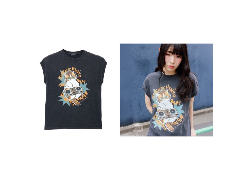 ワイドノースリーブ 　PURR MIX MASTER©︎mofusand