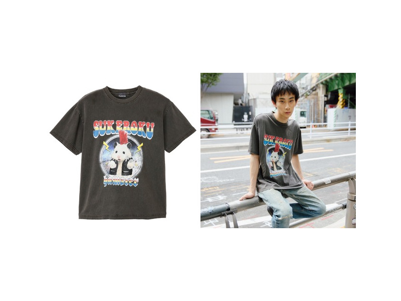 Tシャツ　ロックな助六 ©︎GOTTE