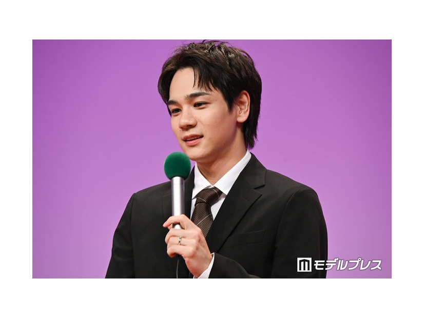 「夫婦と16歳～狂気の隣人～」記者会見に出席した豆原一成（C）モデルプレス