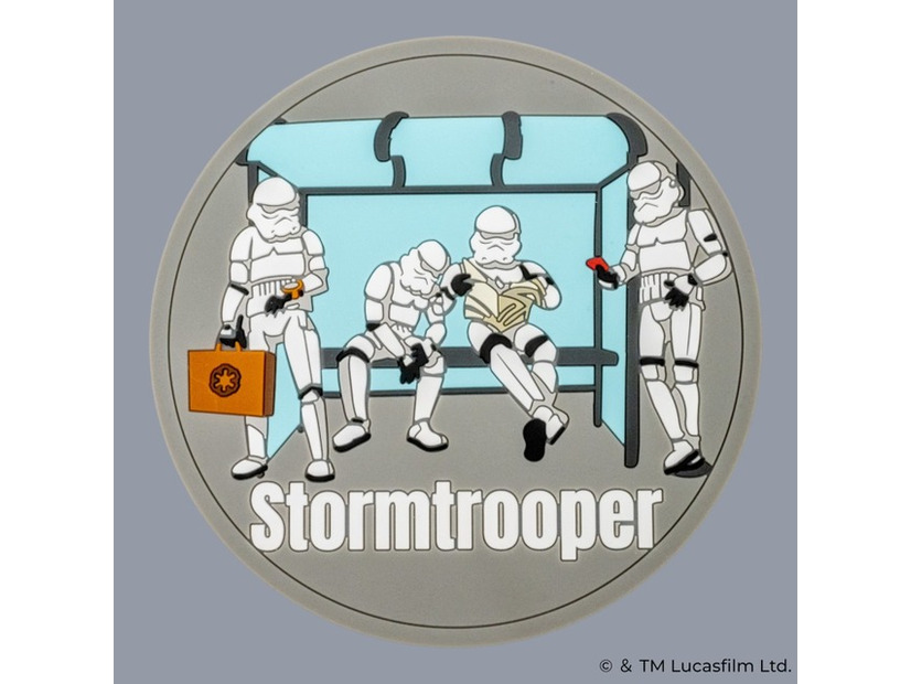 ラバーコースター（STAR WARS/ユニークアート）(C) & TM Lucasfilm Ltd.
