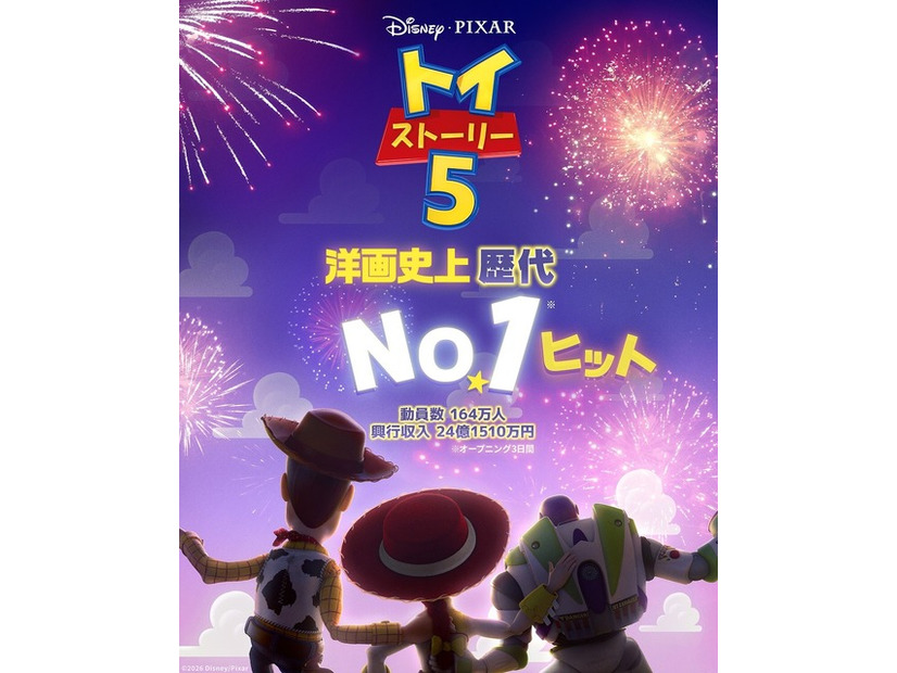 『トイ・ストーリー5』(C)2026 Disney/Pixar. All Rights Reserved.