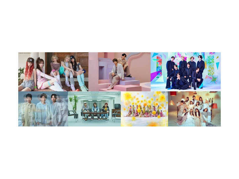7月13日放送「CDTV」出演アーティスト（提供写真）
