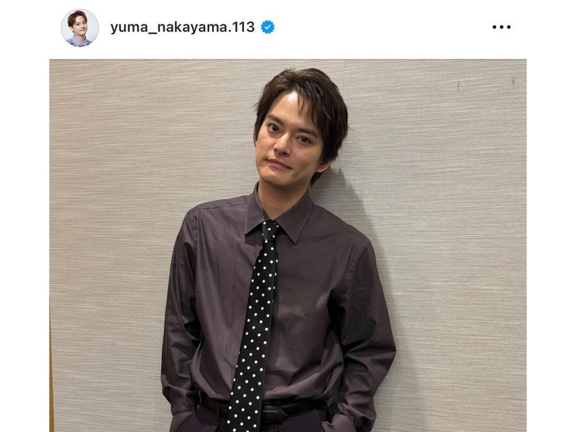中山優馬Instagramより