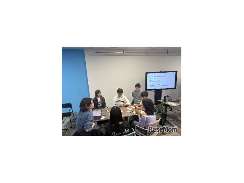 Tokyo Innovation Baseでの打合せイメージ