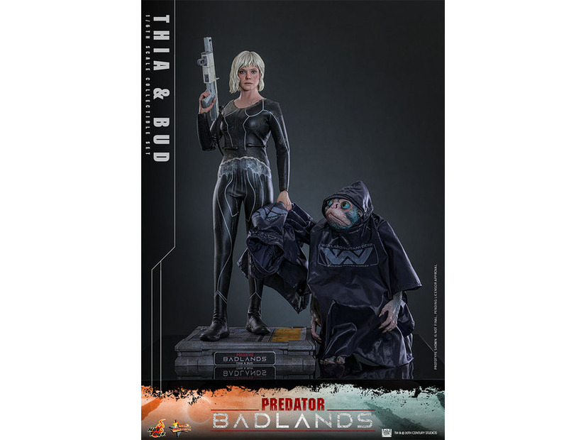 【ムービー・マスターピース】『プレデター：バッドランド』1/6スケールフィギュア　ティア＆バド & © 20th Century Studios