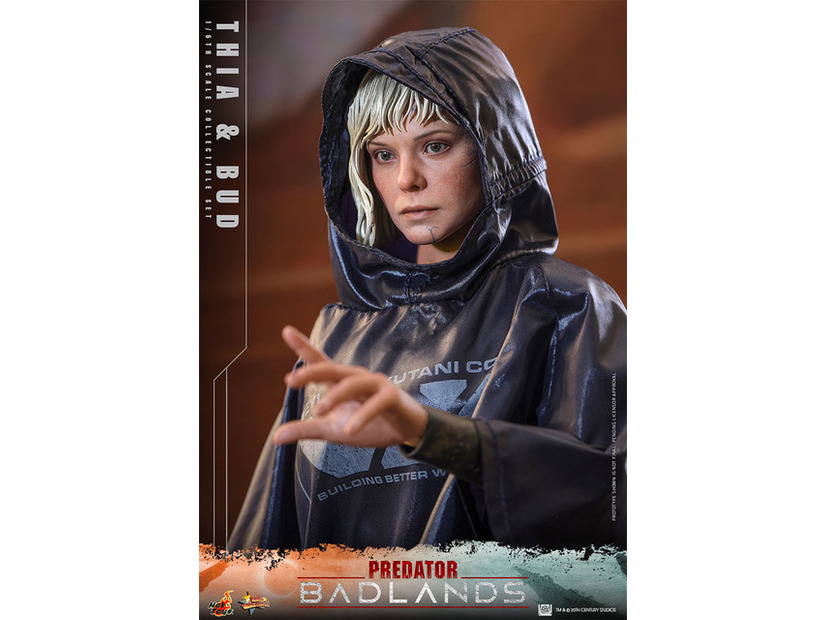 【ムービー・マスターピース】『プレデター：バッドランド』1/6スケールフィギュア　ティア＆バド & © 20th Century Studios