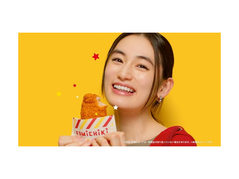 八木莉可子／新TVCM「揚げ物お惣菜 超おトク祭り」篇（提供写真）