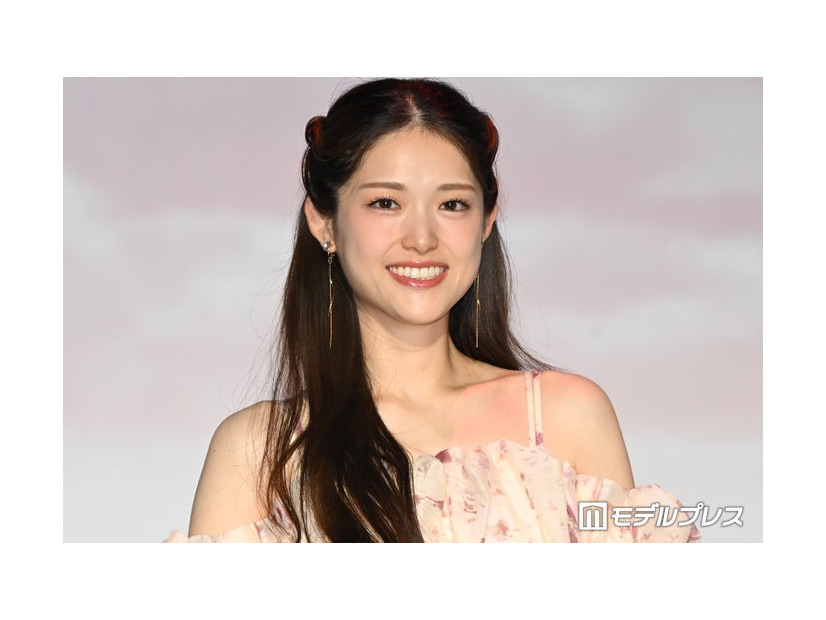 「Sanrio characters Exhibition Hotel Floria Tokyo」プレス限定イベントに出席した松村沙友理（C）モデルプレス