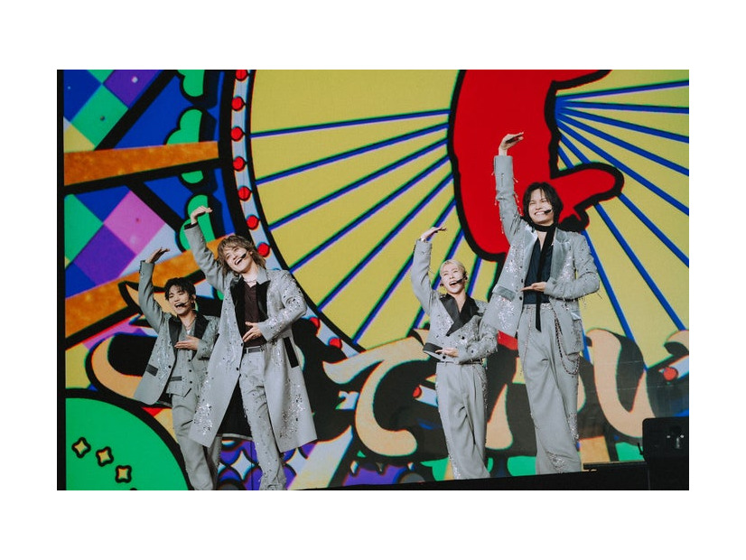 Aぇ! group（左から）正門良規、小島健、末澤誠也、佐野晶哉／撮影：Kosuke Ito（提供写真）