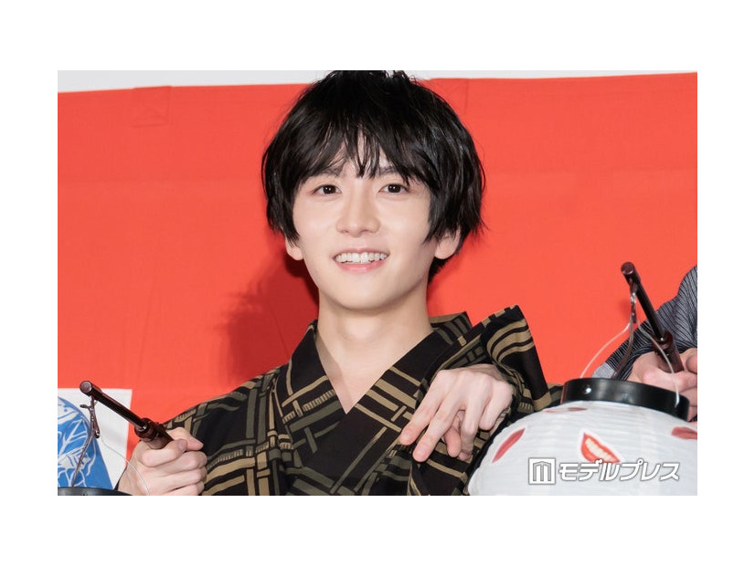 「口に関するアンケート」公開記念舞台挨拶に出席した板垣李光人（C）モデルプレス