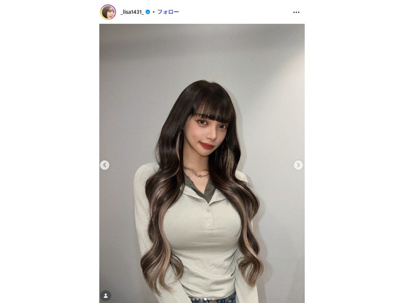 渡辺リサInstagramより