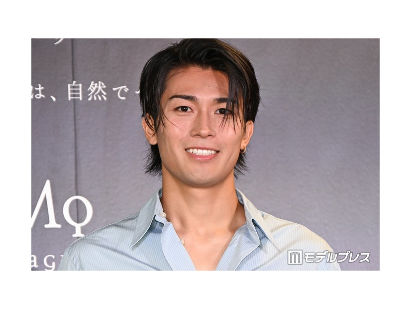 スペシャルトークショーに出席した中村敬斗選手（C）モデルプレス