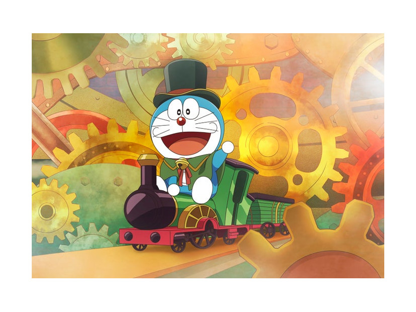 「映画ドラえもん のび太の蒸気時間車」（C）藤子プロ・小学館・テレビ朝日・シンエイ・ADK 2027