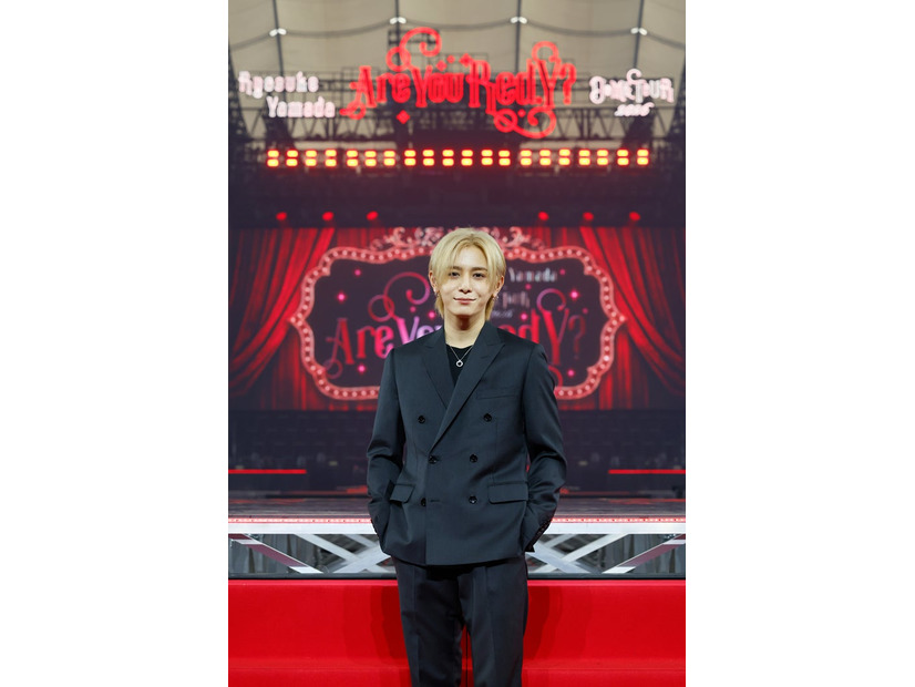 山田涼介「Ryosuke Yamada DOME TOUR 2026 Are You Red.Y?」囲み取材（提供写真）