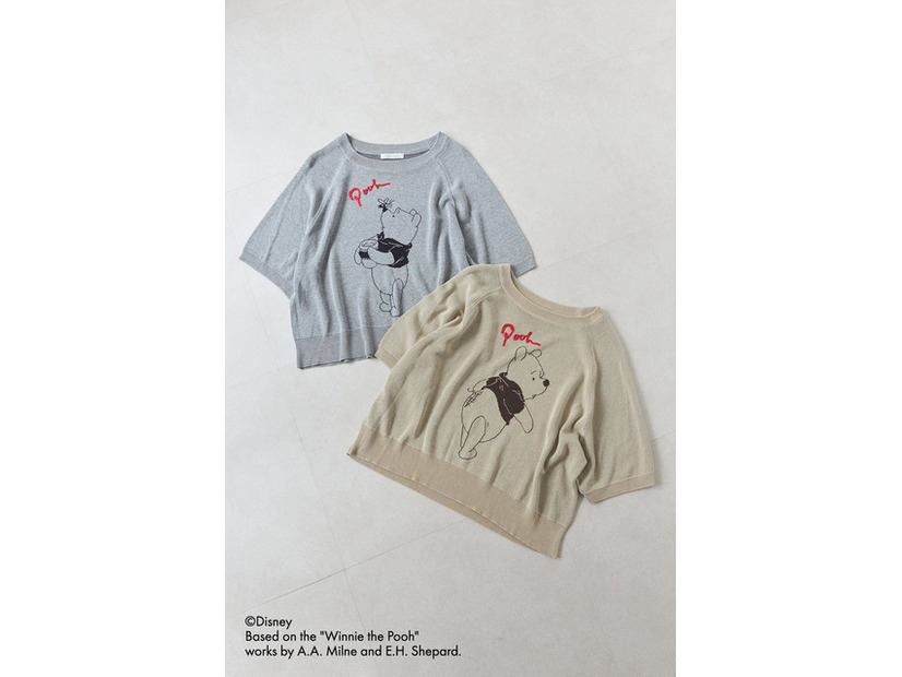 Winnie the Pooh/ニットプルオーバー ￥4,990