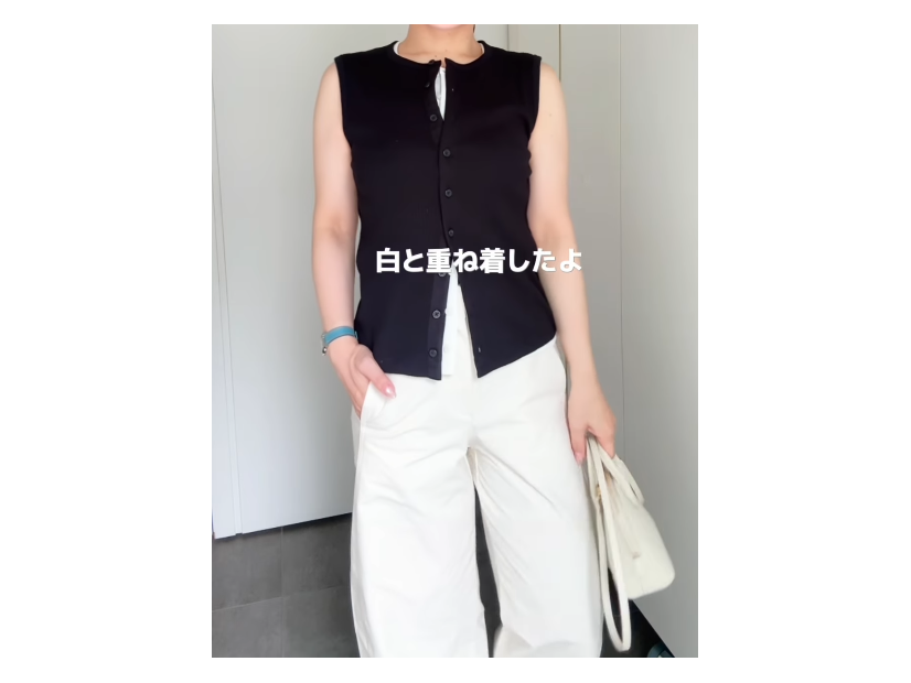 黒・白・ベージュで魅せる！40代の夏を上品に乗り切る洗練モノトーン＆アースカラーの着こなし