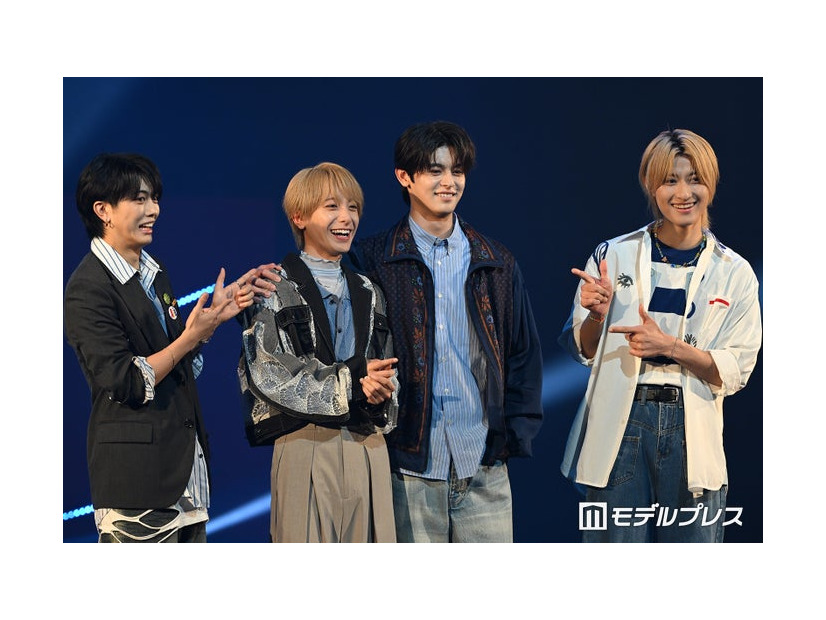 平本健、小西詠斗、元之介、飯島颯（C）モデルプレス