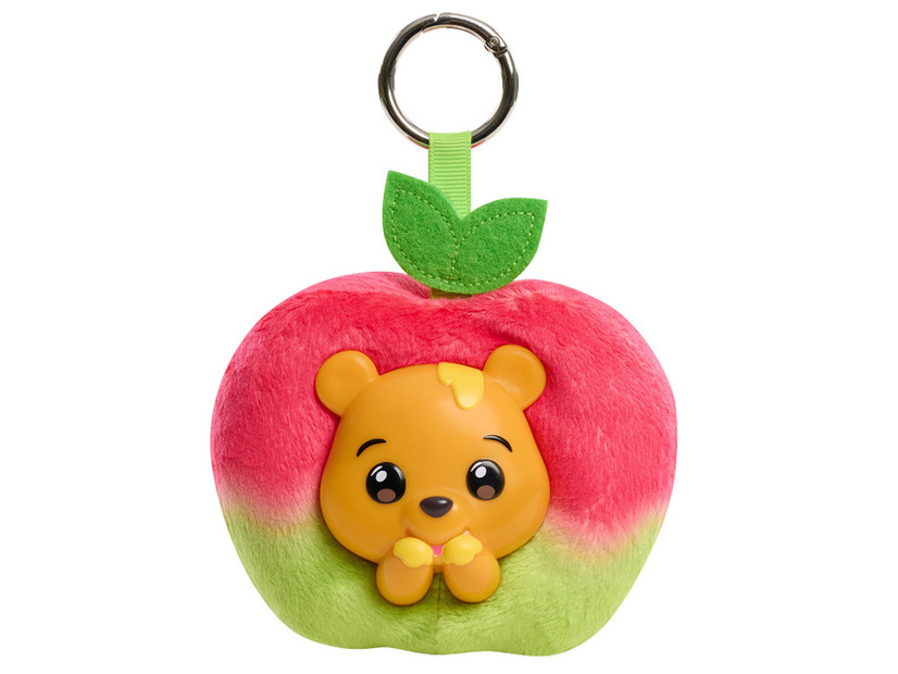 くまのプーさん（リンゴ）「ディズニー」ぬいぐるみキーチェーン　パフューム・スタイル