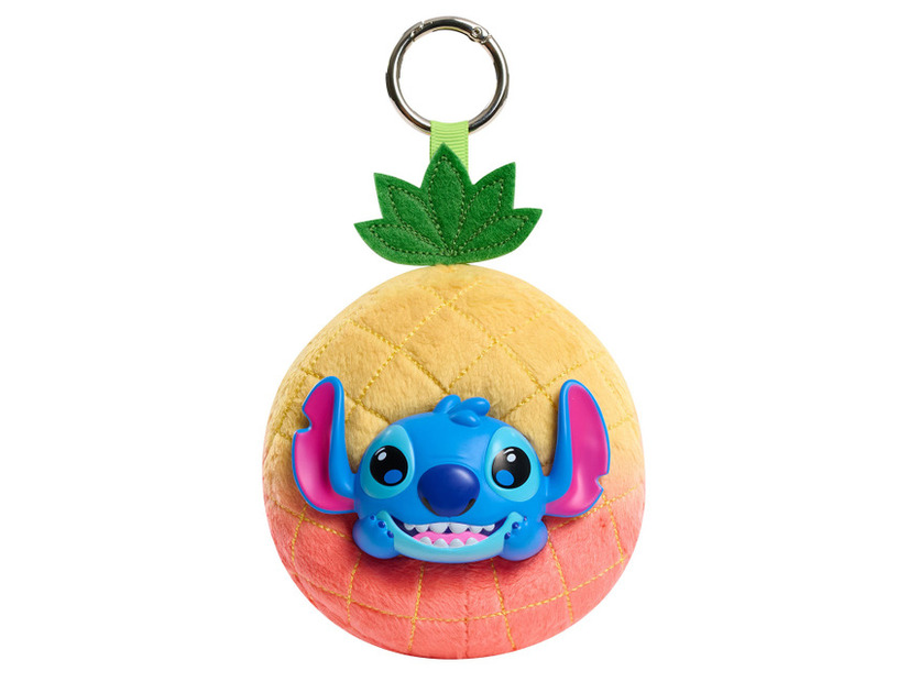 スティッチ（パイナップル）「ディズニー」ぬいぐるみキーチェーン　パフューム・スタイル