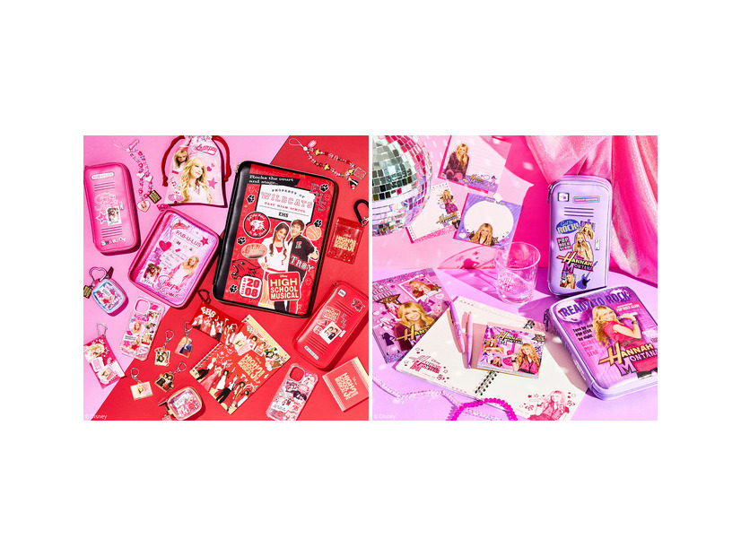 「シークレット・アイドル ハンナ・モンタナ」＆「ハイスクール・ミュージカル」20周年記念グッズ© Disney