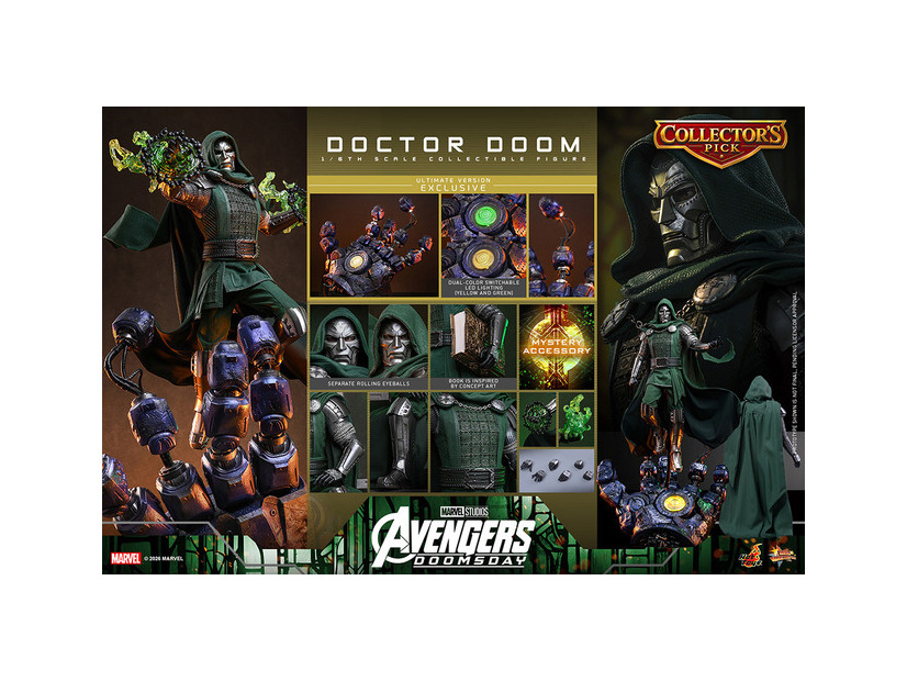 【ムービー・マスターピース】 『アベンジャーズ／ドゥームズデイ』1/6スケールフィギュア　ドクター・ドゥーム