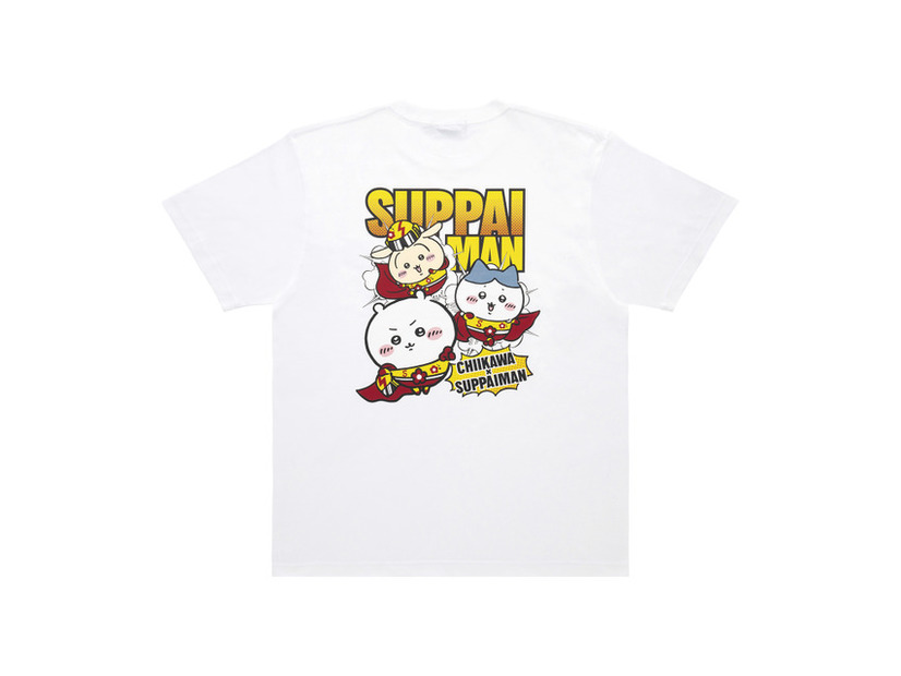 ちいかわ×スッパイマン シーサーのおみやげやさん Tシャツ／©nagano©Uema©Orion