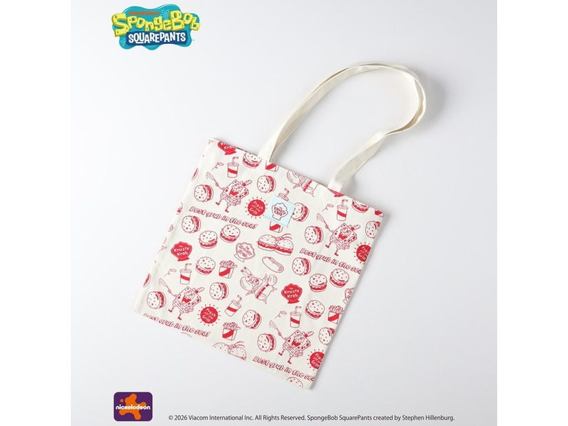 【GOODS】スポンジ・ボブ プリントトートバッグ　￥2,500(税込)