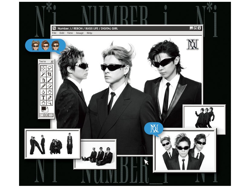 Number_i／トリプルAサイドシングル初回限定版Aジャケット（提供写真）