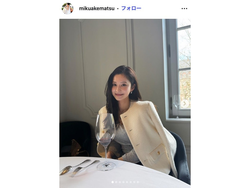 明松美玖公式Instagramより