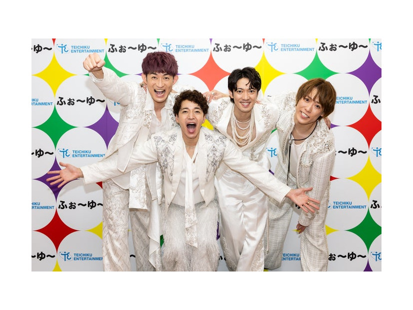 ふぉ～ゆ～（松崎祐介、福田悠太、辰巳雄大、越岡裕貴）（提供写真）