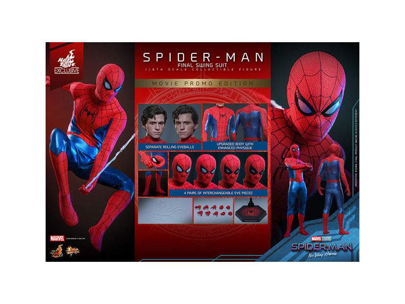 『スパイダーマン：ノー・ウェイ・ホーム』スパイダーマン（ファイナル・スウィング・スーツ）［プロモ・エディション］