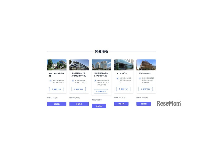 「高校進学フェスタ2026」開催場所