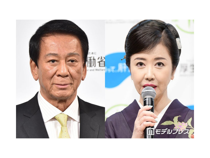 杉良太郎、伍代夏子（C）モデルプレス