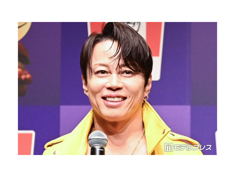 ケンタッキーフライドチキン「とろ～り月見」シリーズ発表会に出席した西川貴教（C）モデルプレス