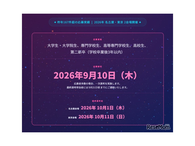 ユメカタリ 学生生成AIコンテスト2026、募集概要