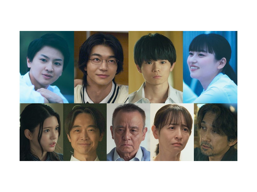 （上段左から）藤本洸大、吉澤要人、林裕太、菊池日菜（下段左から）川島海荷、池田良、芦川誠、荻野友里、神尾佑（C）テレビ朝日