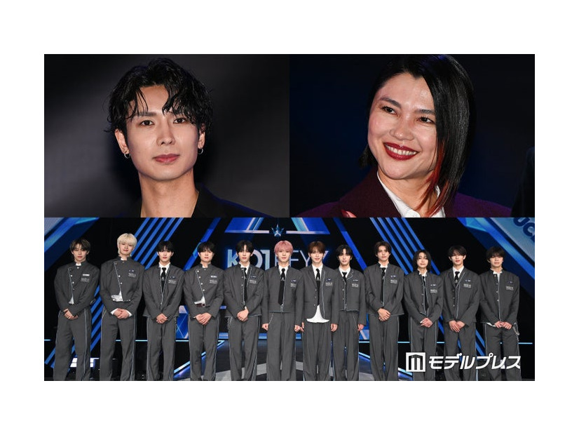 （上段左上から時計回り）安達祐人、仲宗根梨乃、KO1KEYZ（C）モデルプレス