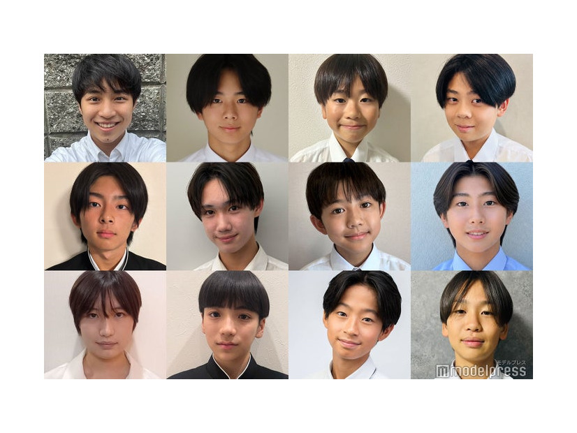 「男子中学生ミスターコン2026」東日本ブロックセミファイナリスト（一部）