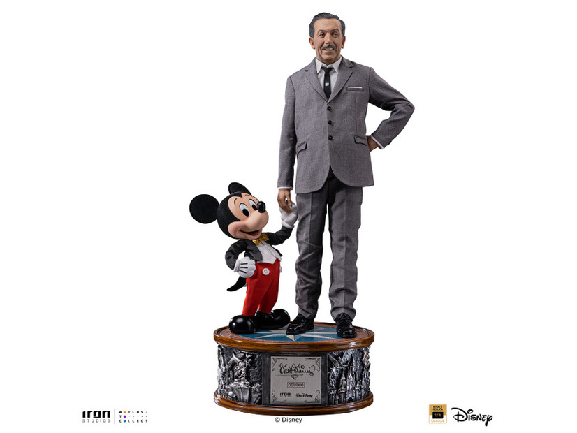 「デラックス・レガシーレプリカ・シリーズ」1/4スケール　ウォルト・ディズニー＆ミッキーマウス／260,000円 (税込)