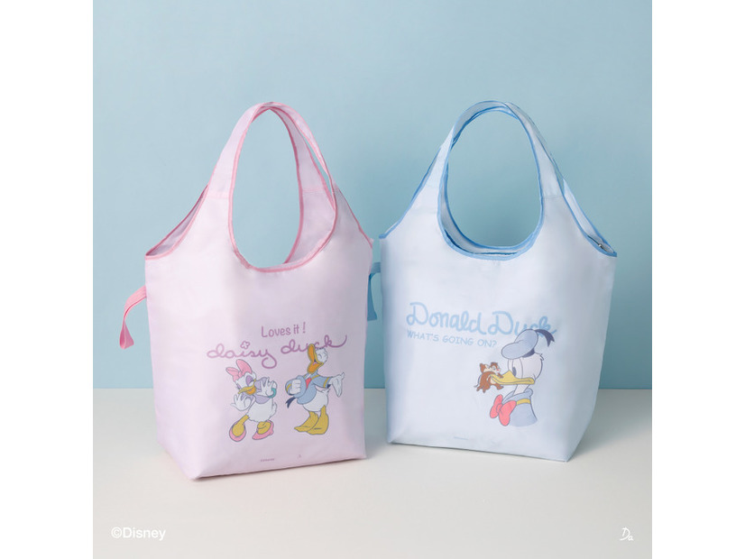 ルシェエコバッグ：全2種（ドナルドダック、デイジーダック）価格：各300円（税込330円）©Disney