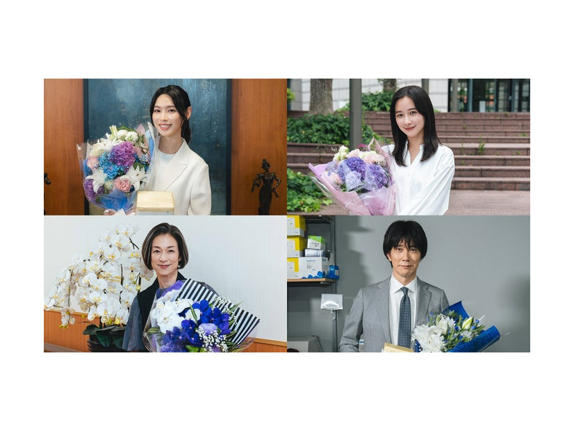 白石聖、堀田真由、鈴木保奈美、佐々木蔵之介（C）読売テレビ・日本テレビ