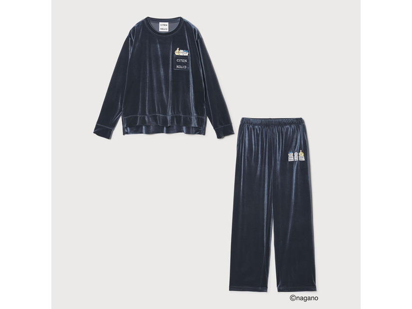 ちいかわ CITEN ベロアルームウェア価格：8,910円（税込）（税込）©nagano