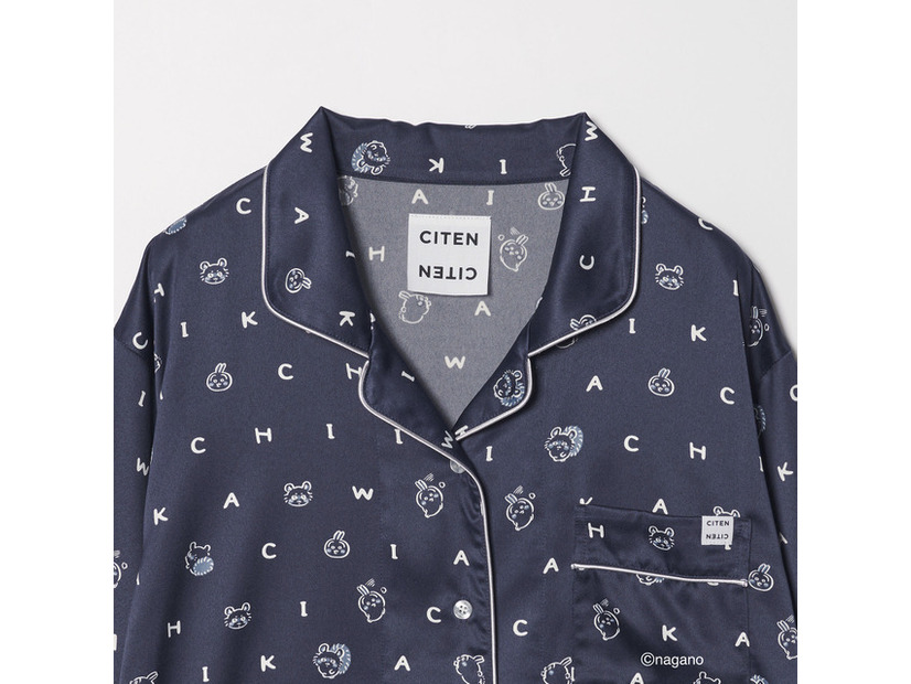 ちいかわ CITEN サテンルームウェア価格：8,910円（税込）©nagano